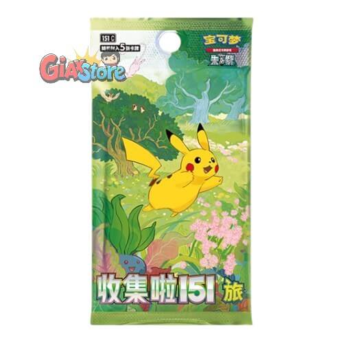 Tutto Ciò che Devi Sapere su "Collect 151: Journey" - Il Nuovo Set di Carte Pokemon in Cinese Semplificato