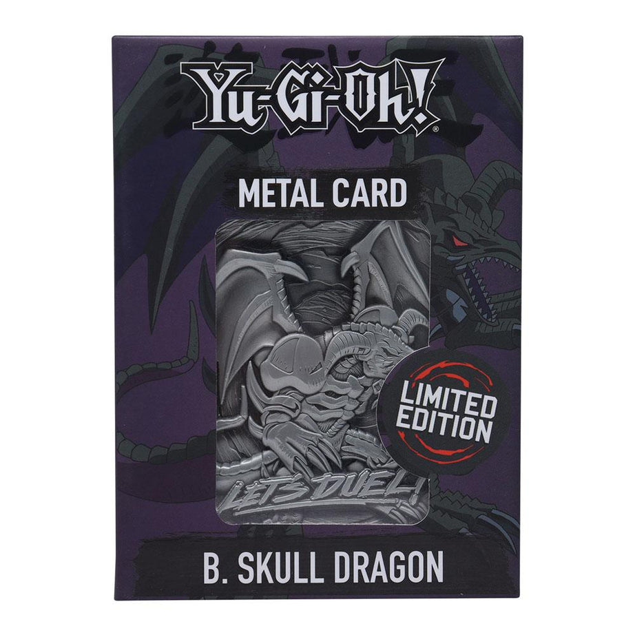 Metal Card Black Skull Dragon Limited Edition